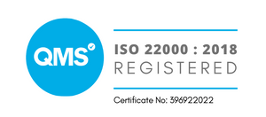 We are now ISO 22000:2018 registered!