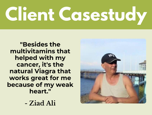 How Natural Supplements Helped Ziad During His Lung Cancer & Heart Issues: A Case Study